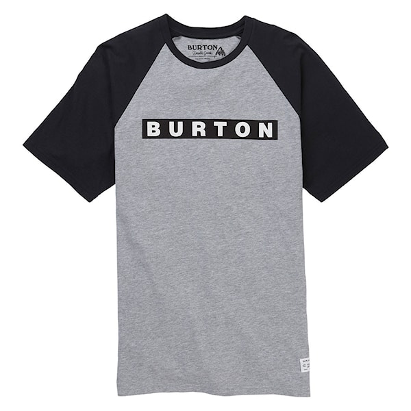 Tričko Burton Vault SS grey heather 2019