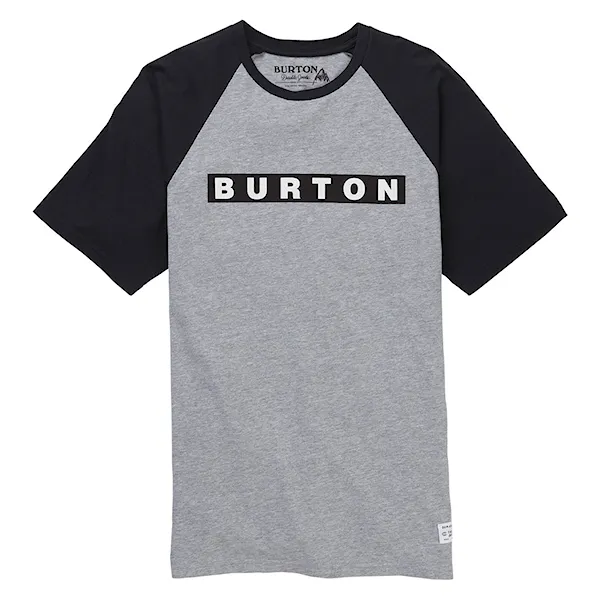 Tričko Burton Vault SS grey heather 2019