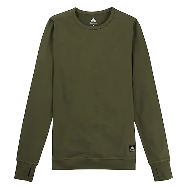 T-shirt Burton Wms Midweight Crew forest moss 2025