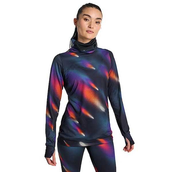 Tričko Burton Wms Midweight Long Neck comets 2025