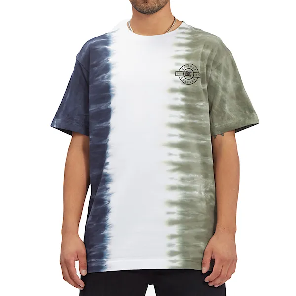 Koszulka DC Half And Half Ss navy half tie dye 2022