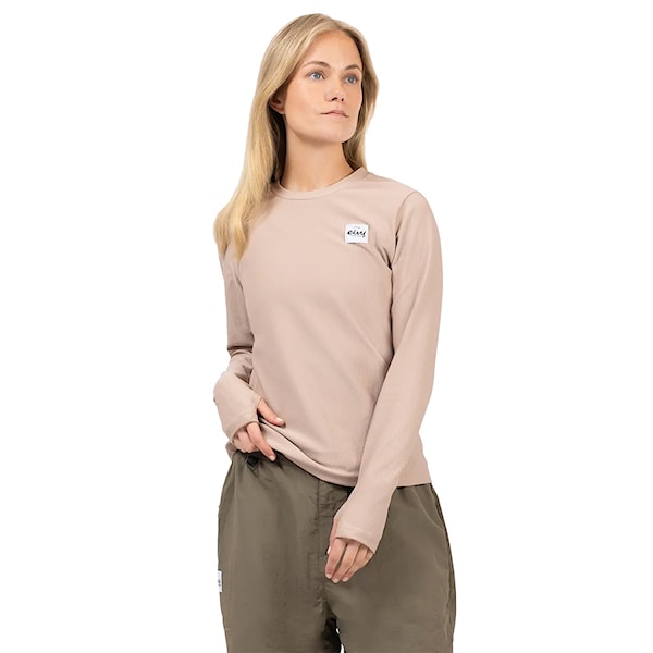 Tričko Eivy Versa Loose Fit Rib Top sand 2026