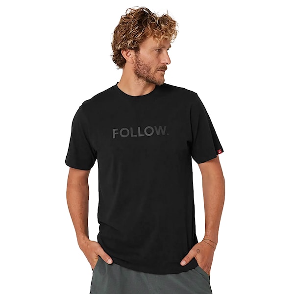Tričko Follow Logo black 2025