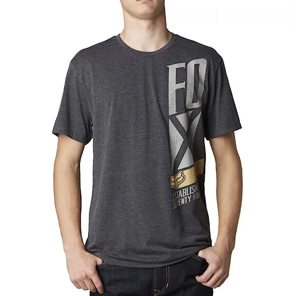 T-shirt Fox Swooper heather black 2015