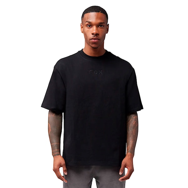 Tričko Fox Wordmark Heavyweight SS black 2026