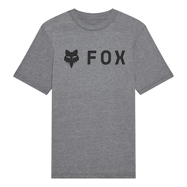 Tričko Fox Youth Absolute SS heather dark grey 2026