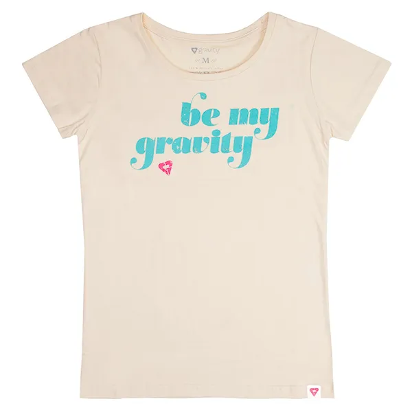 T-shirt Gravity Be My Gravity vanilla 2016