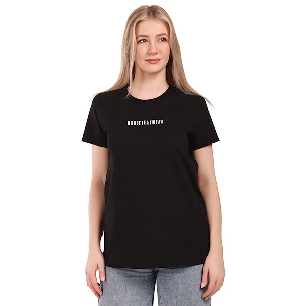 Tričko Horsefeathers Asha black 2026