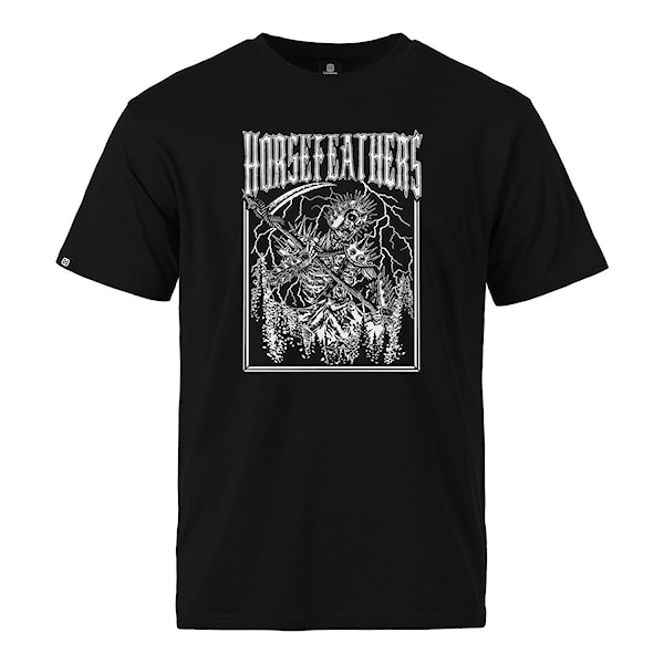 Tričko Horsefeathers Danihell black 2025