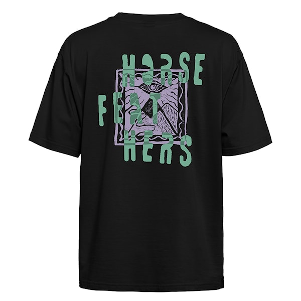 Tričko Horsefeathers Dante black 2025