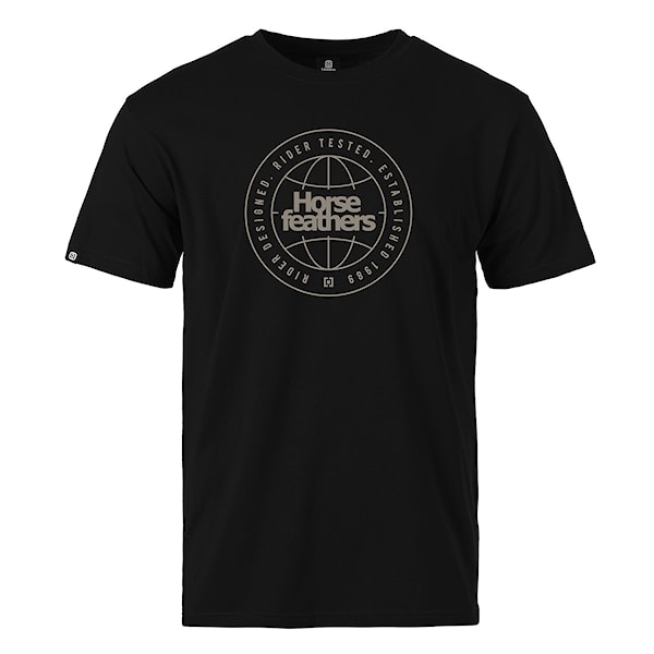 Tričko Horsefeathers Global black 2026