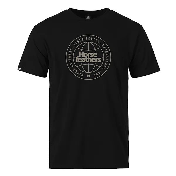 Koszulka Horsefeathers Global black 2026