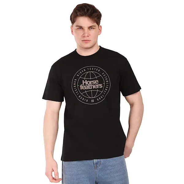 Koszulka Horsefeathers Global black 2026