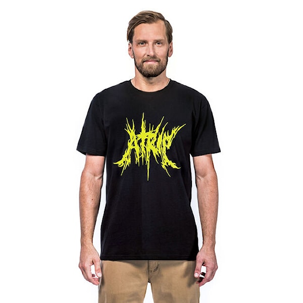 Tričko Horsefeathers Hanes Atrip black 2021