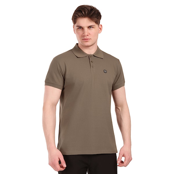 Tričko Horsefeathers Kato Polo fossil 2026