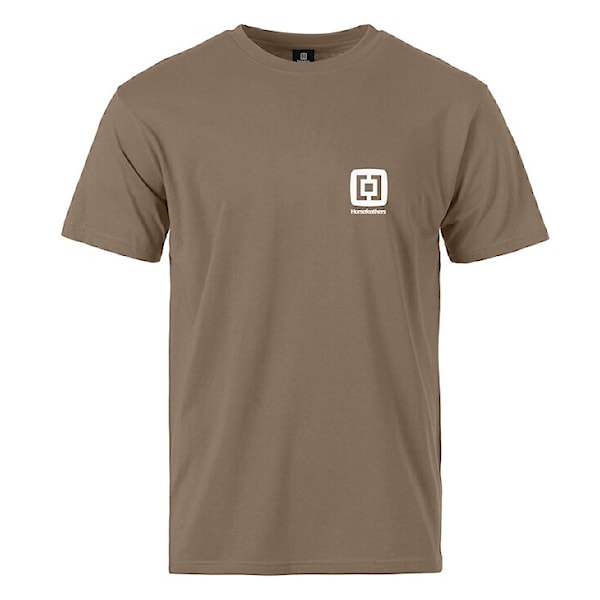 Tričko Horsefeathers Mini Logo fossil 2026