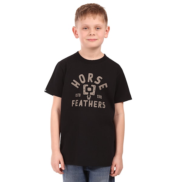 Tričko Horsefeathers Pedal Youth black 2026