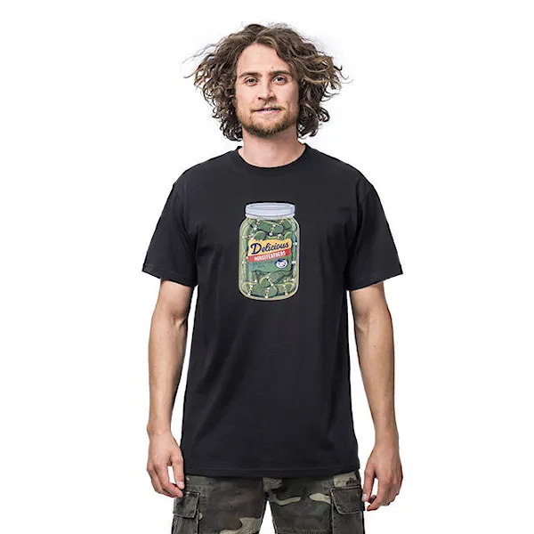 Tričko Horsefeathers Pickles black 2020