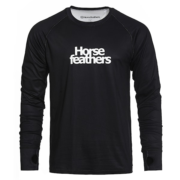 Tričko Horsefeathers Riley black 2026