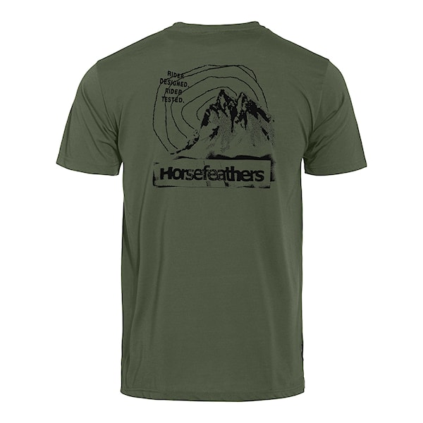 Tričko Horsefeathers Shank thyme 2025