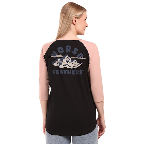 Tričko Horsefeathers Wylda black 2026