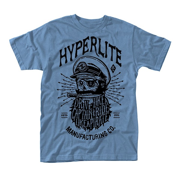 Tričko Hyperlite Pirate stonewash denim 2015