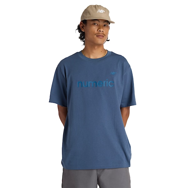 T-shirt New Balance Numeric Cotton vintage indigo 2025