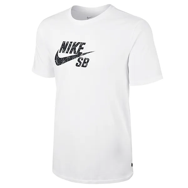 Tričko Nike SB Dri-Fit Geo Dye Icon white/black 2015