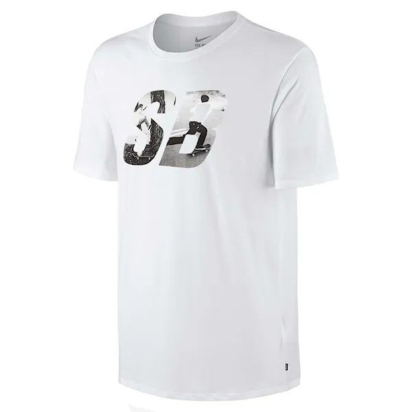 T-shirt Nike SB Photo Fill white/white 2016