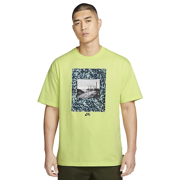 Tričko Nike SB Skatespot lt lemon twist 2023