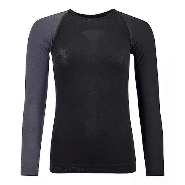 Tričko ORTOVOX Wms 120 Comp. Light Long Sleeve black raven 2026