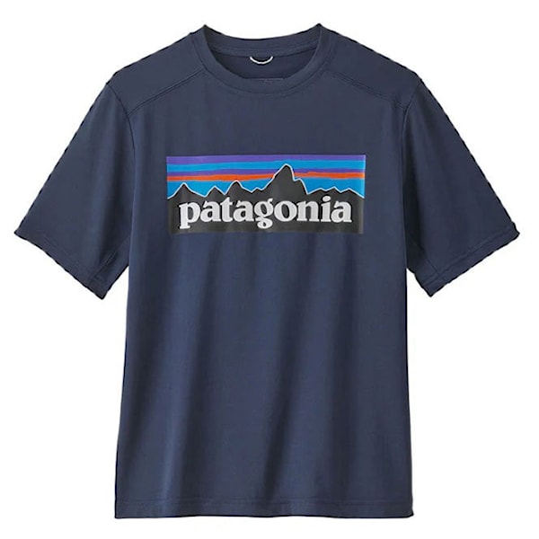 Tričko Patagonia K's Capilene Silkweight T-Shirt p-6 logo: new navy 2024