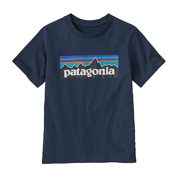 Tričko Patagonia K's P-6 Logo T-Shirt new navy 2025
