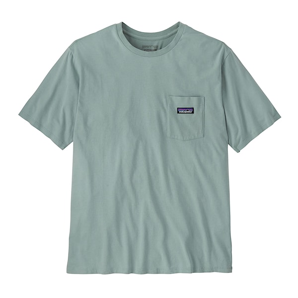 Tričko Patagonia M's Daily Pocket Tee thermal blue 2025