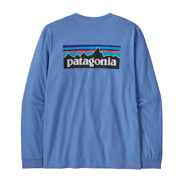 Tričko Patagonia M's L/S P-6 Logo Responsibili-Tee abundant blue 2025