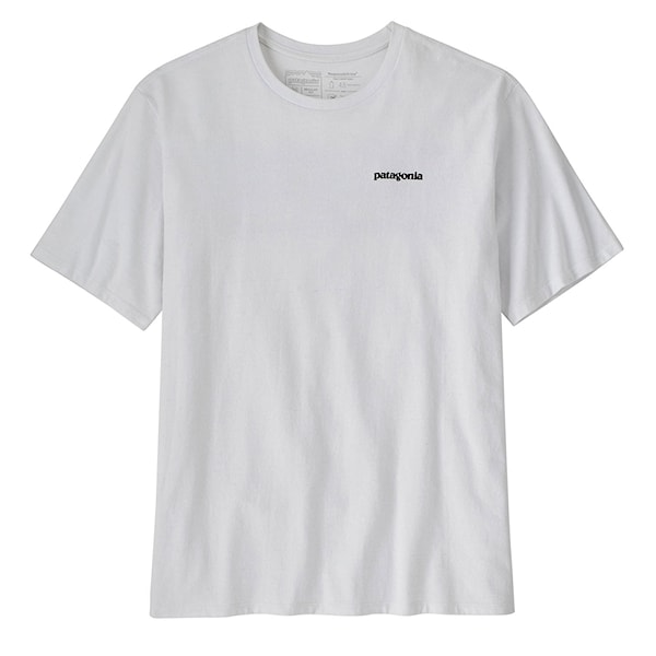 Koszulka Patagonia M's P-6 Logo Responsibili-Tee white 2026