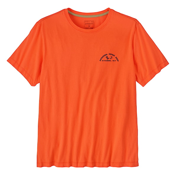 Tričko Patagonia M's Repair Shop T-Shirt orange peel 2026