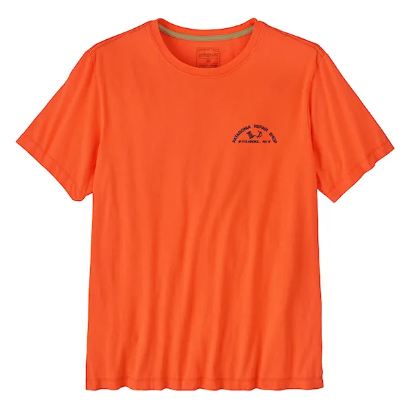 Tričko Patagonia M's Repair Shop T-Shirt orange peel 2026