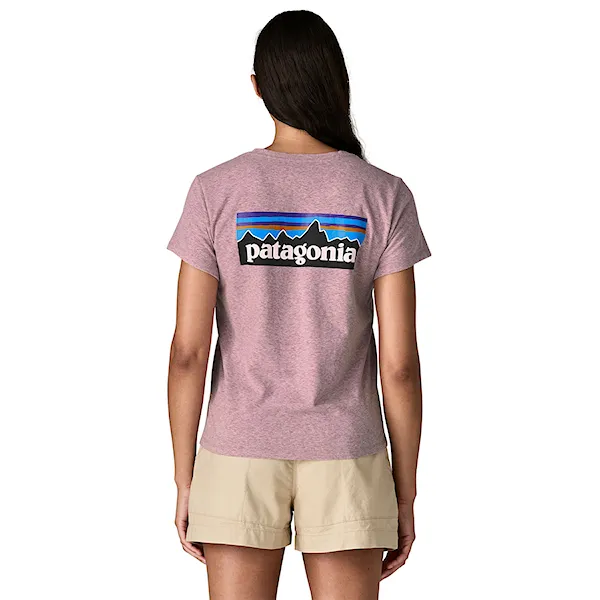 Tričko Patagonia W's P-6 Logo Responsibili-Tee quiet violet 2026