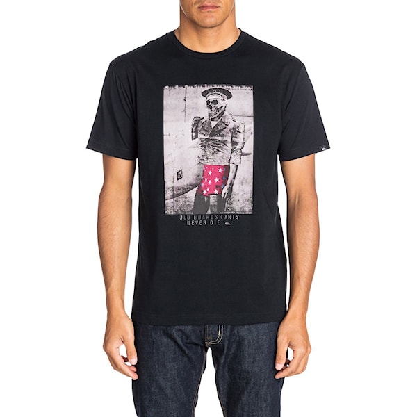 Tričko Quiksilver Classic Old Boardies anthracite 2015