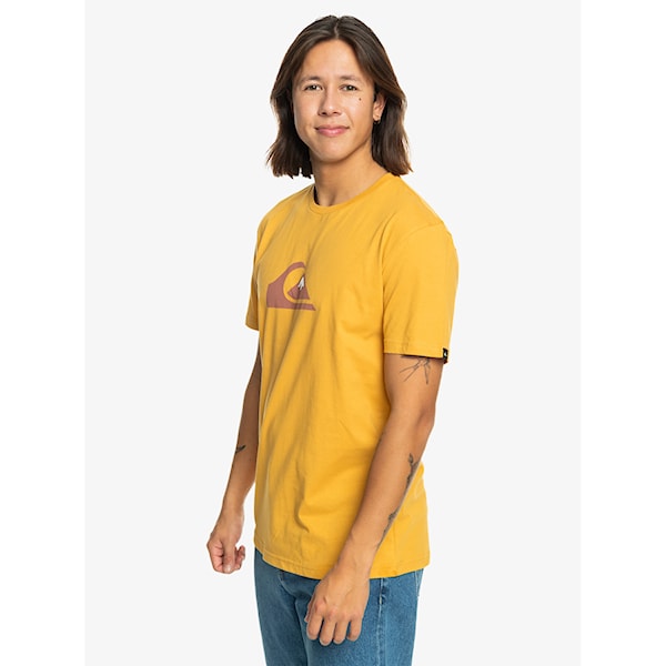 Koszulka Quiksilver Comp Logo SS mustard 2024