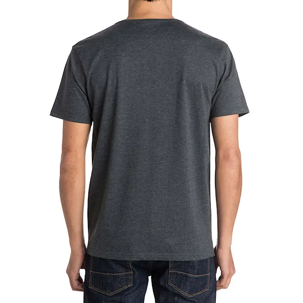 Tričko Quiksilver Heather Tee Go Team Go charcoal heather plum 2015