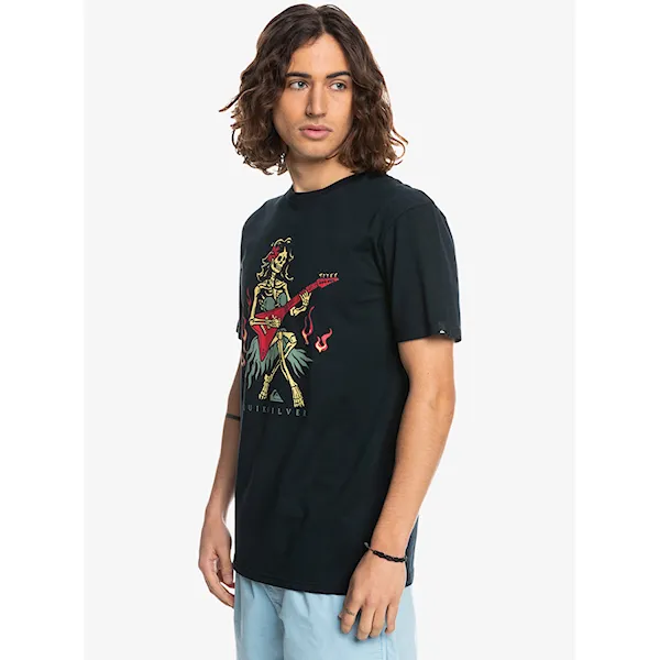 Koszulka Quiksilver Hot Motion Ss black 2022