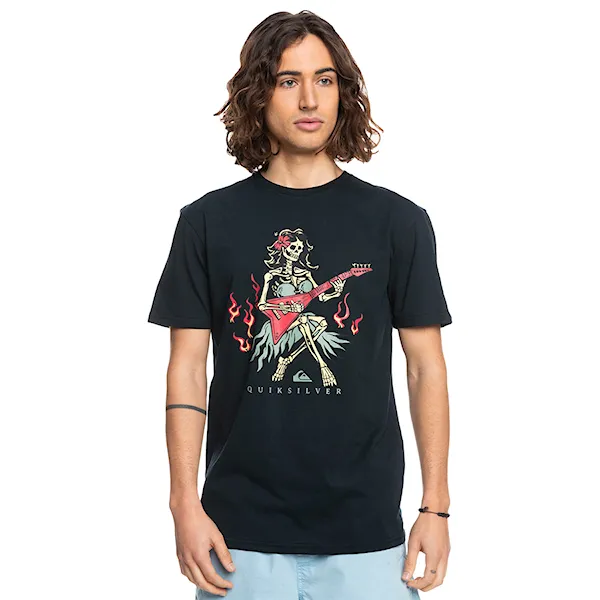 Koszulka Quiksilver Hot Motion Ss black 2022