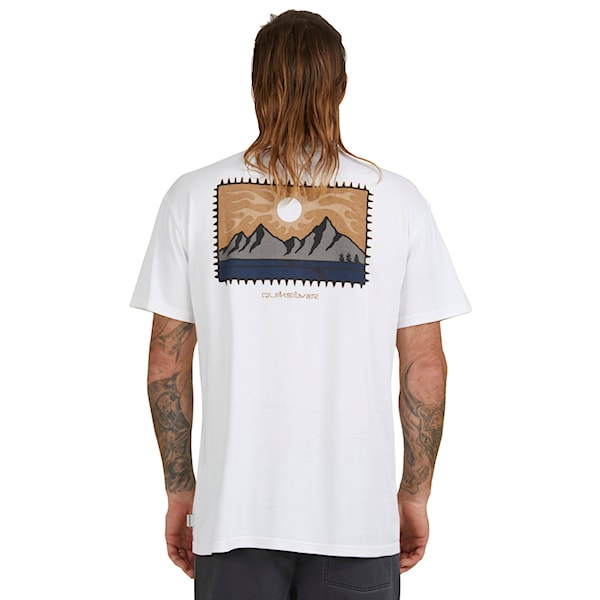 Tričko Quiksilver Mongrel Ss Tee 2 white 2022