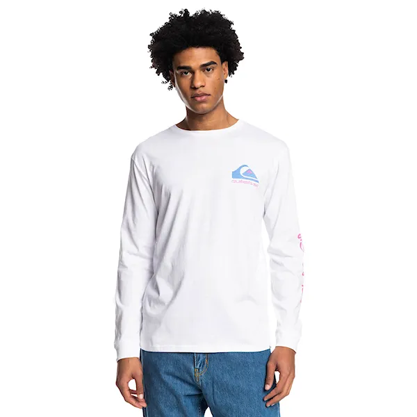 Koszulka Quiksilver Omni Logo Ls white 2022