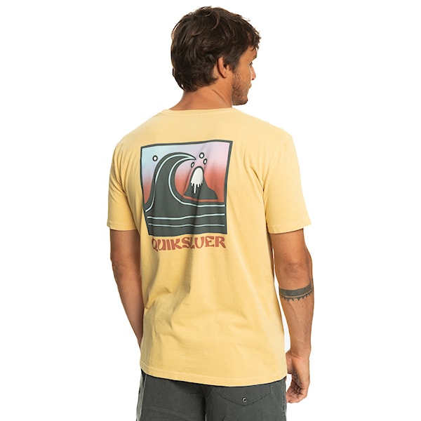 T-shirt Quiksilver QS Bubble Stamp SS wheat 2023
