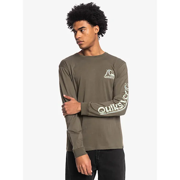 Koszulka Quiksilver Rolling Circle Ls grape leaf 2022