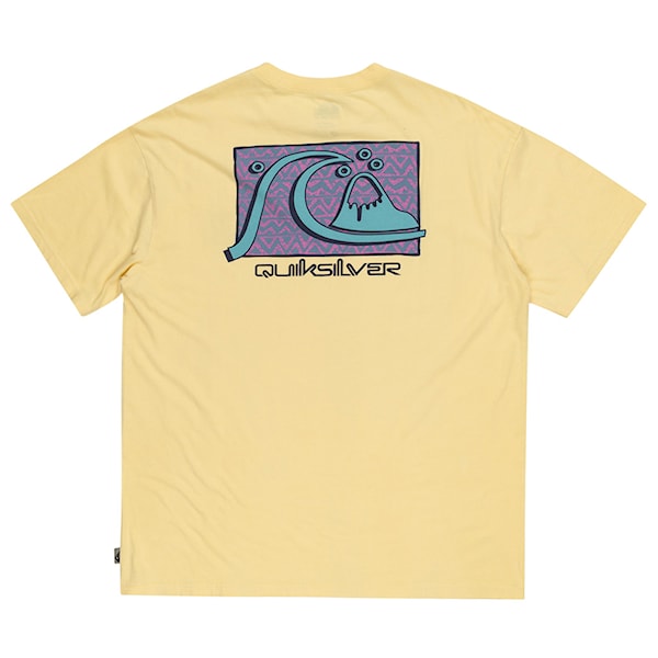 Koszulka Quiksilver Take Us Back Bubble SS mellow yellow 2024