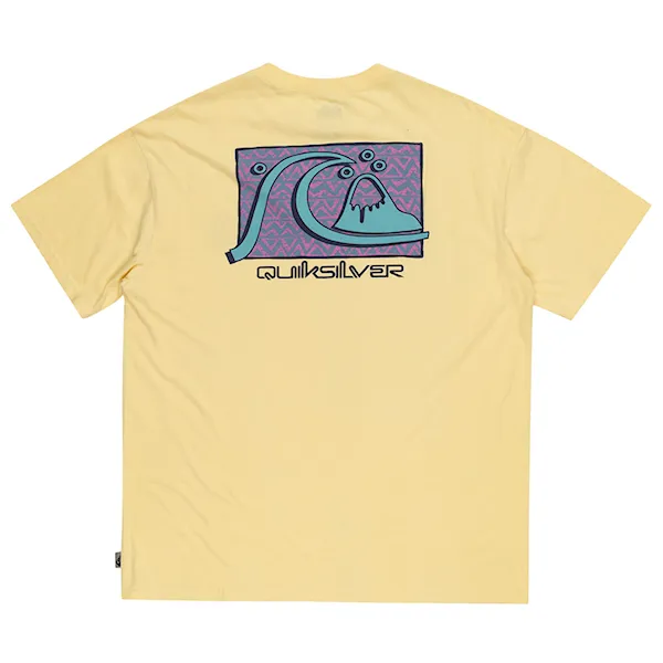 T-shirt Quiksilver Take Us Back Bubble SS mellow yellow 2024